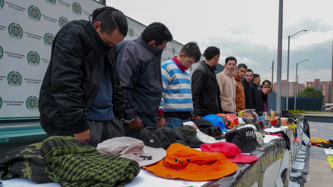 La estructura es responsable de diferentes actos violentos en Bogotá.