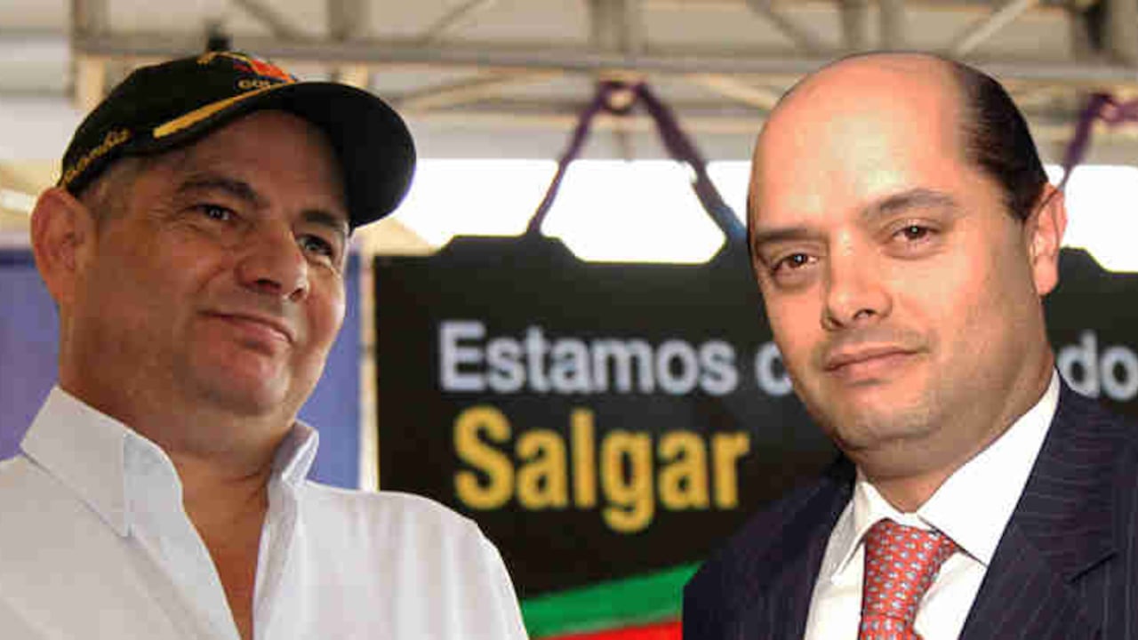 Los hermanos Germán y Enrique Vargas Lleras.