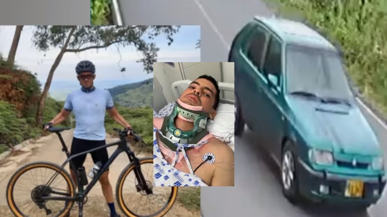 Ciclista atropellado en el Valle del Cauca