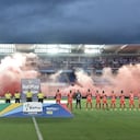 América y Santa Fe disputan la final en el estadio Pascual Guerrero de Cali.