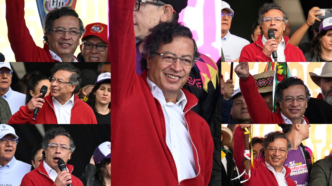 Marcha 18 marzo 2225 Gustavo Petro Plaza de Bolivar