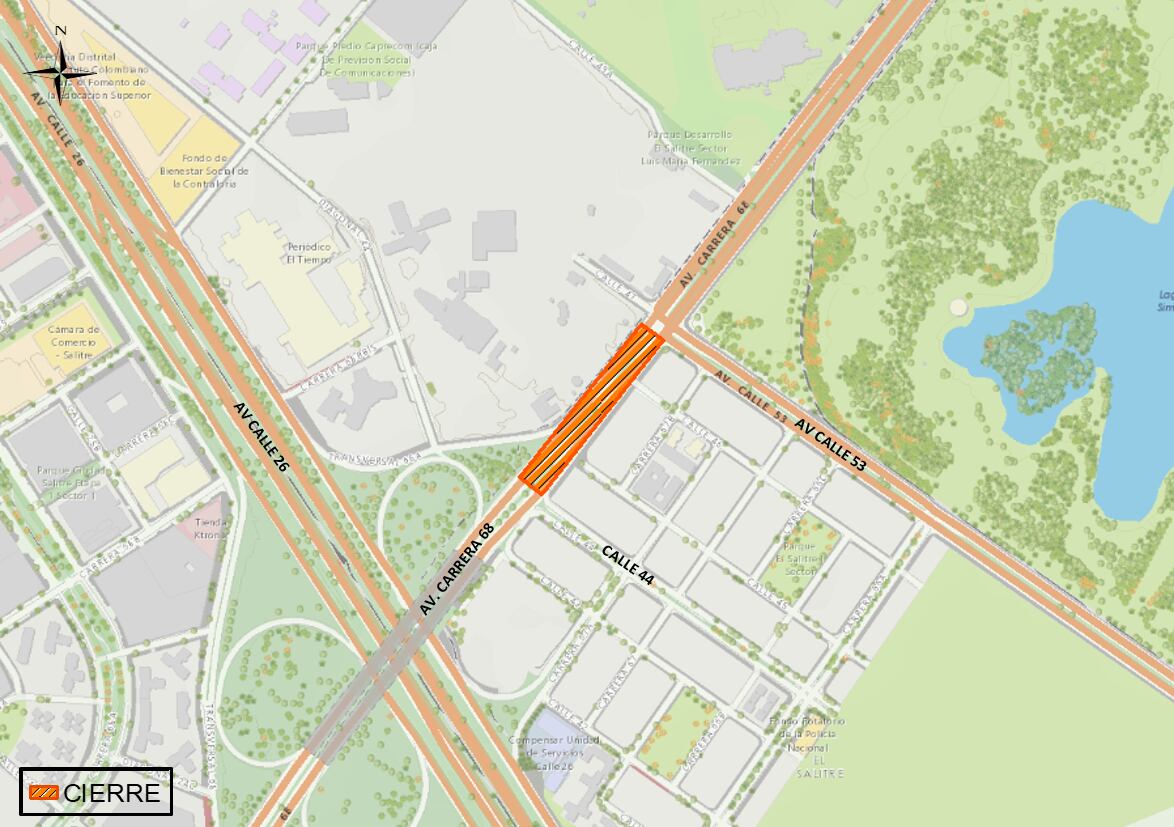 Cierres TransMilenio