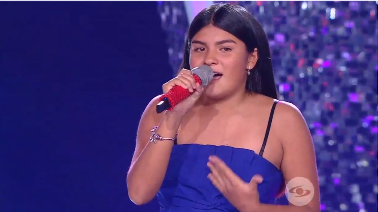 Lina María Gómez en La Voz Kids
