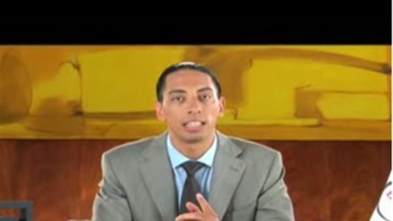 Video de David Murcia Guzmán en 2008, en el que se refería a las amenazas de la banca y del gobierno a DMG.