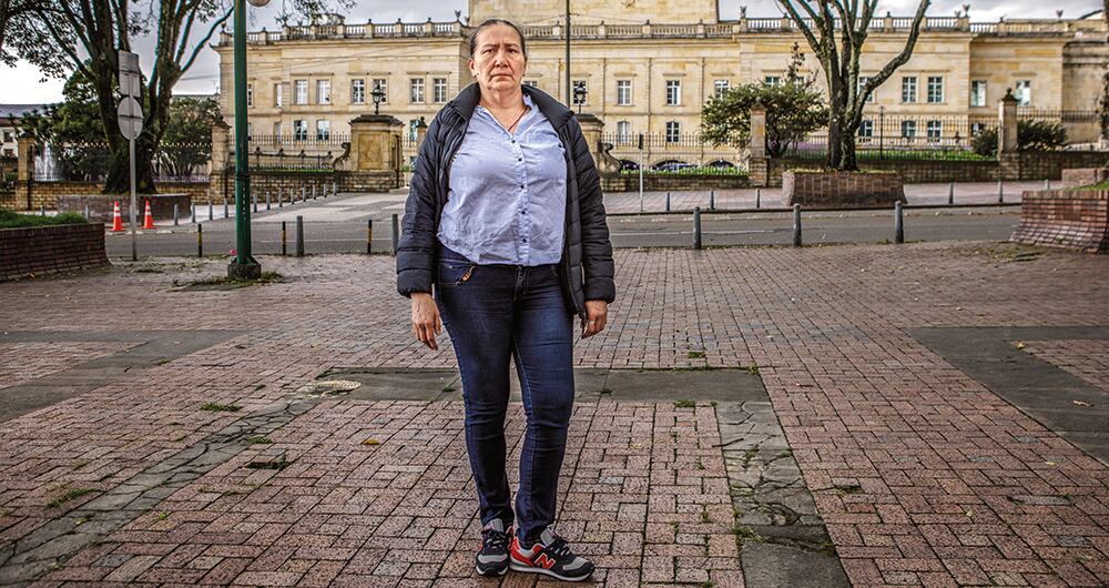 Marelbys Meza “Cuando estaba en el sótano, me sentí secuestrada, aturdida, ahogada, esperando a que me hicieran el polígrafo”.