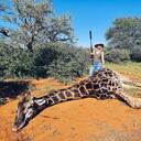 Marelize van der Merwe y el cadaver de la jirafa