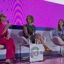Lina Rodríguez, Janeth Hinestroza, Marianna Piotrowska y Mónica Jaramillo en She is Global Forum