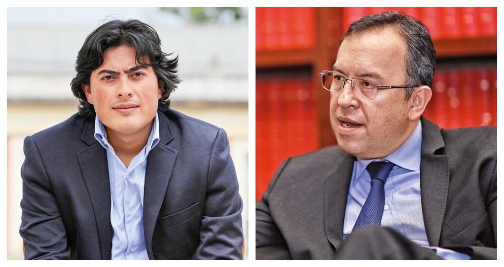 Nicolás Petro y Alfonso Prada