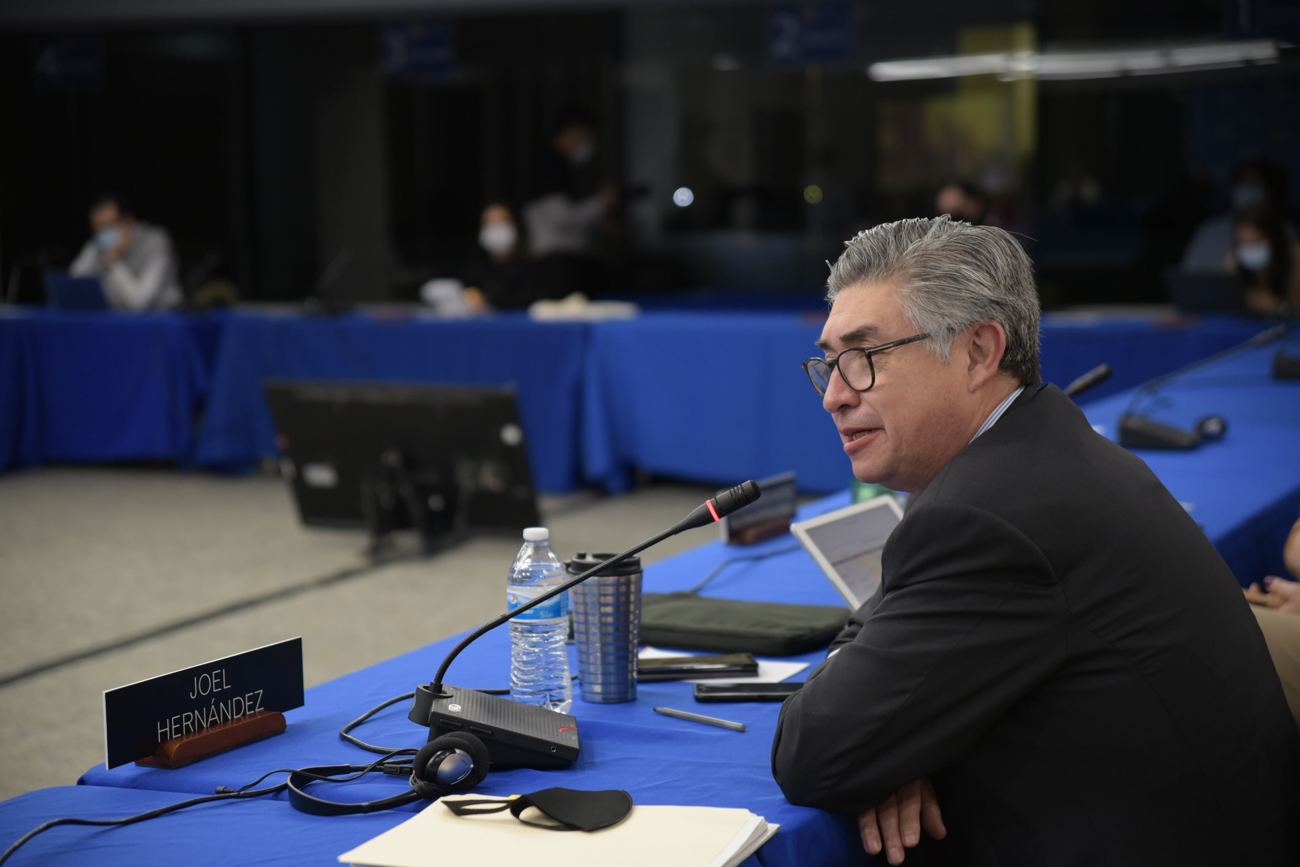 Comisionado de la CIDH, Joel Hernández.