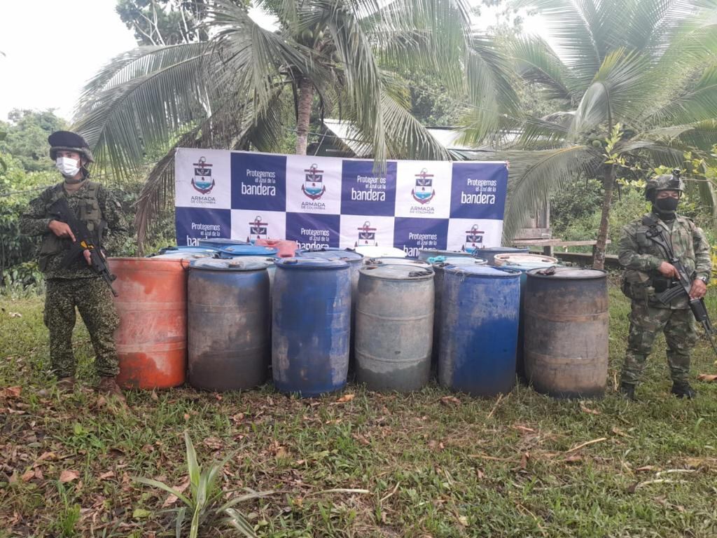 Combustible ilegal - Armada Nacional