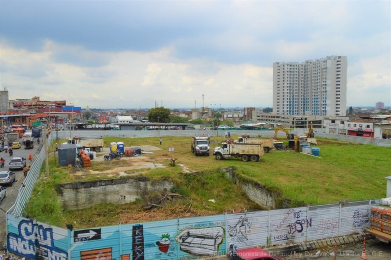 En este lote se construirá el búnker de la Fiscalía en Cali.