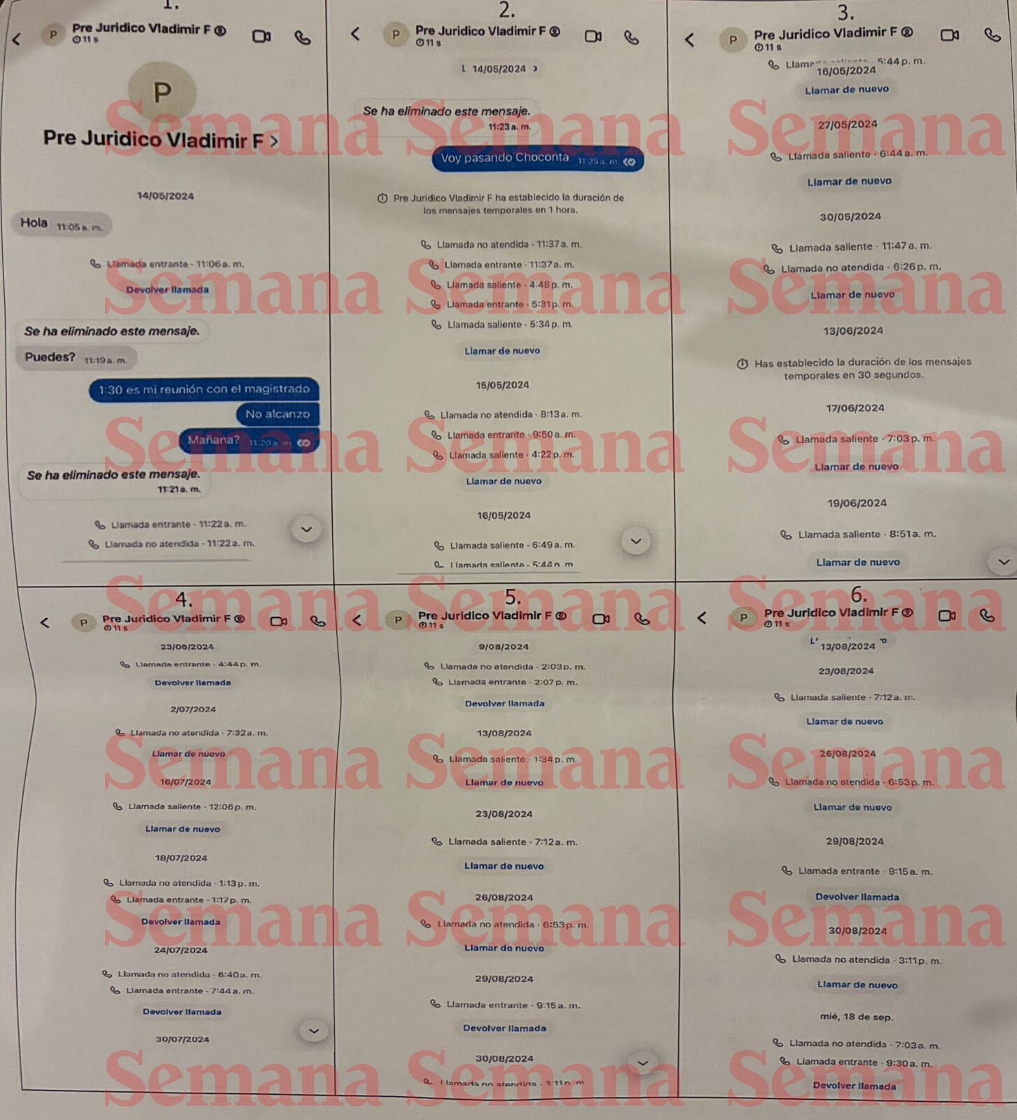 Sandra Ortíz Vladimir Fernández Chats