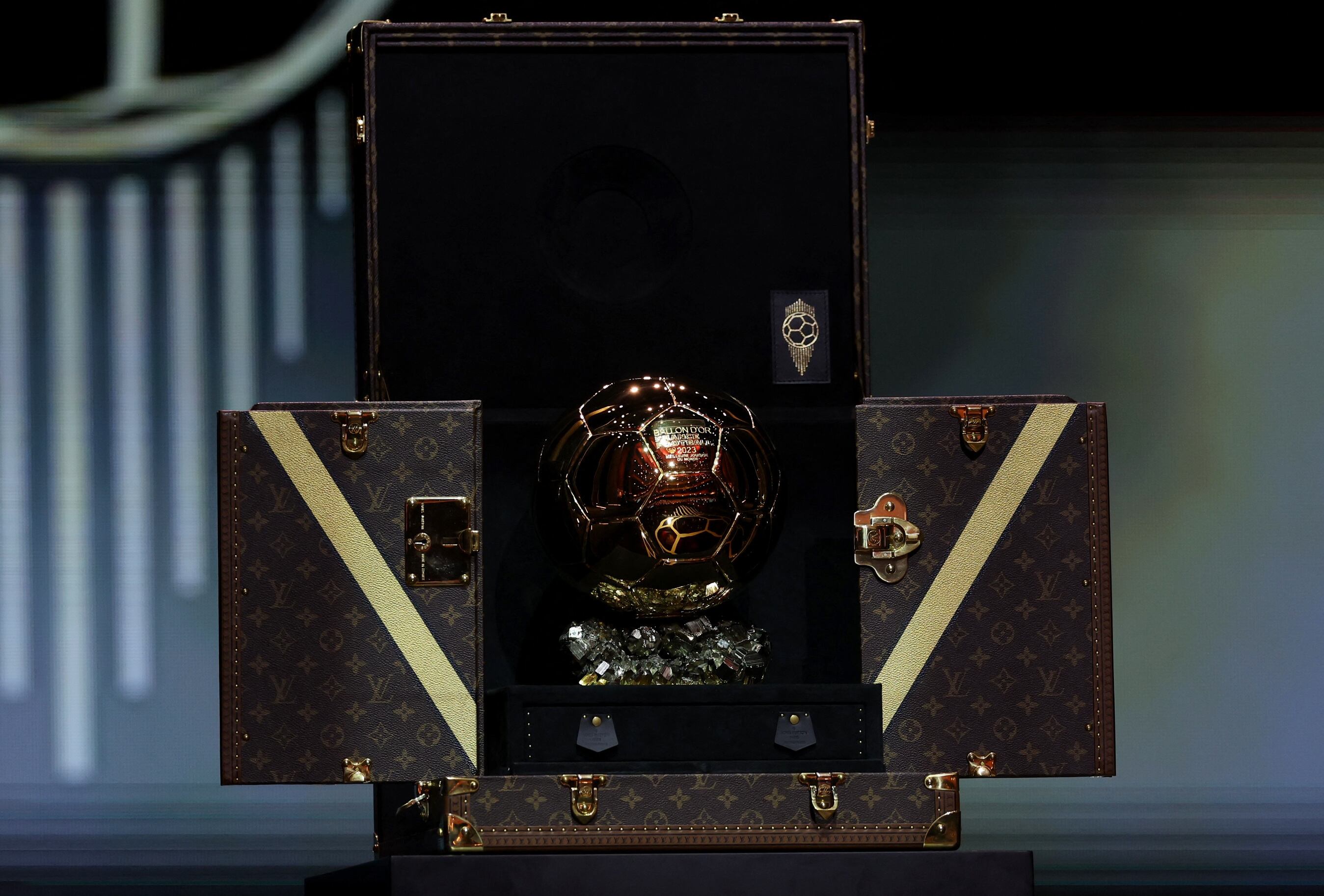 Soccer Football - 2023 Ballon d'Or - Chatelet Theatre, Paris, France - October 30, 2023 General view of the Ballon d'Or REUTERS/Stephanie Lecocq