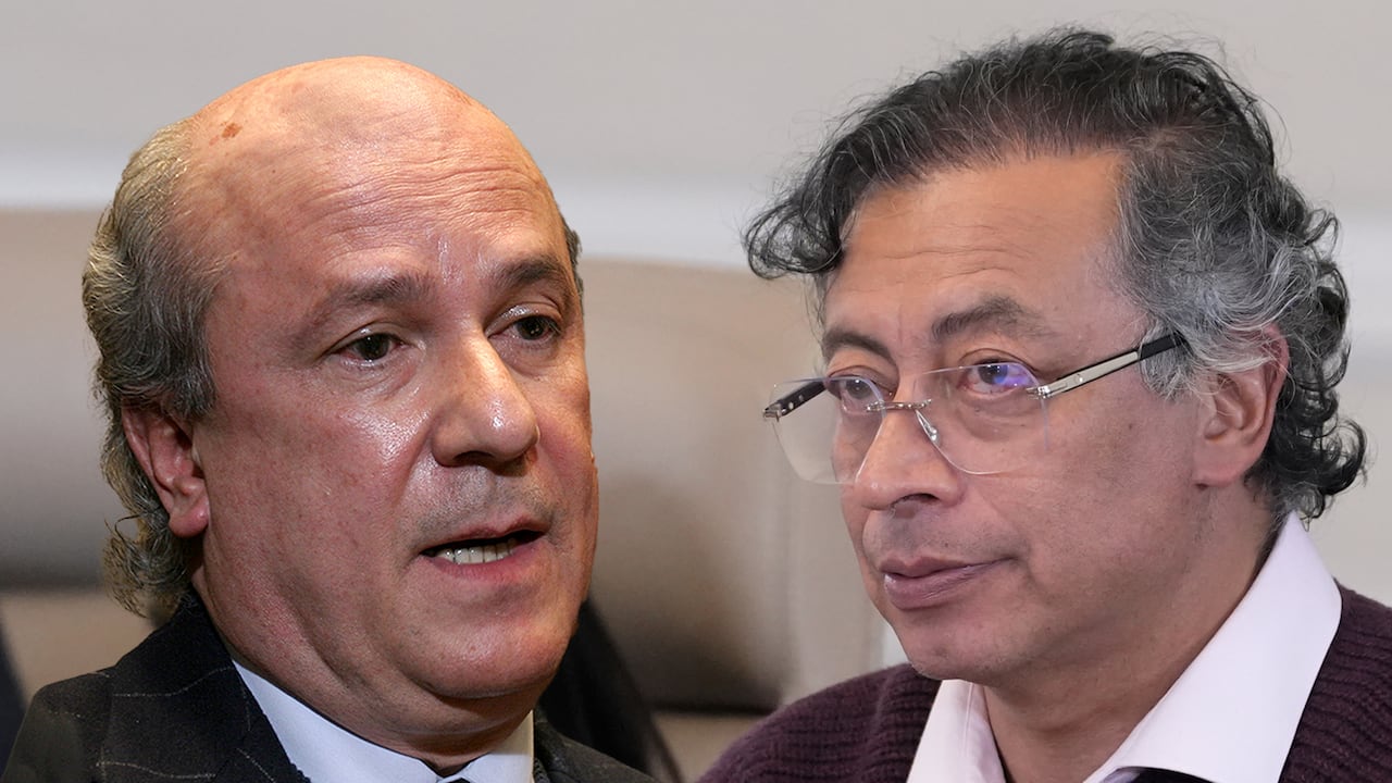 César Julio Valencia Copete y Presidente Gustavo Petro