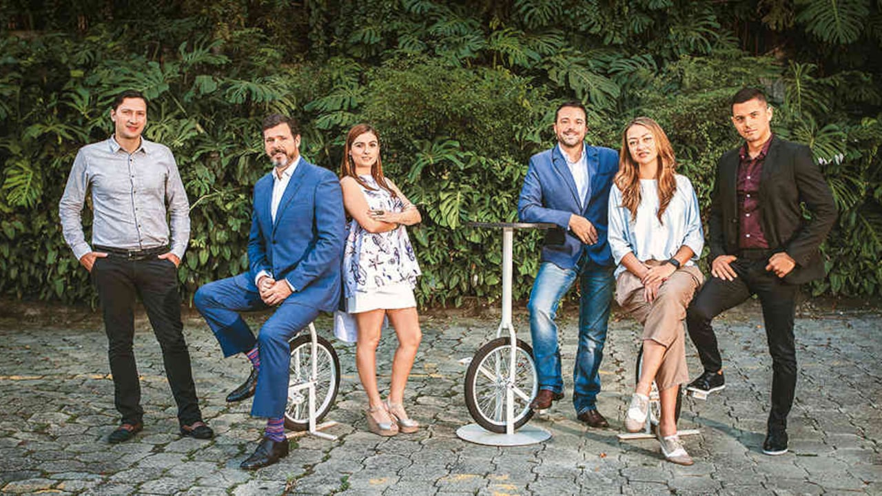 Equipo directivo de Colombiatex. Foto: Dinero