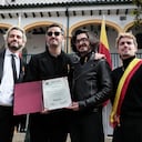 Morat recibe condecoración importante en el Concejo de Bogotá