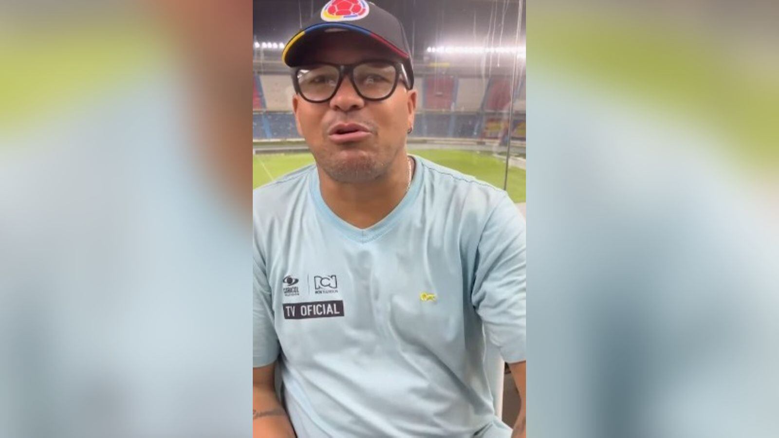 El camarógrafo agredido, Johnny Jackson, dio su versión de los hechos.