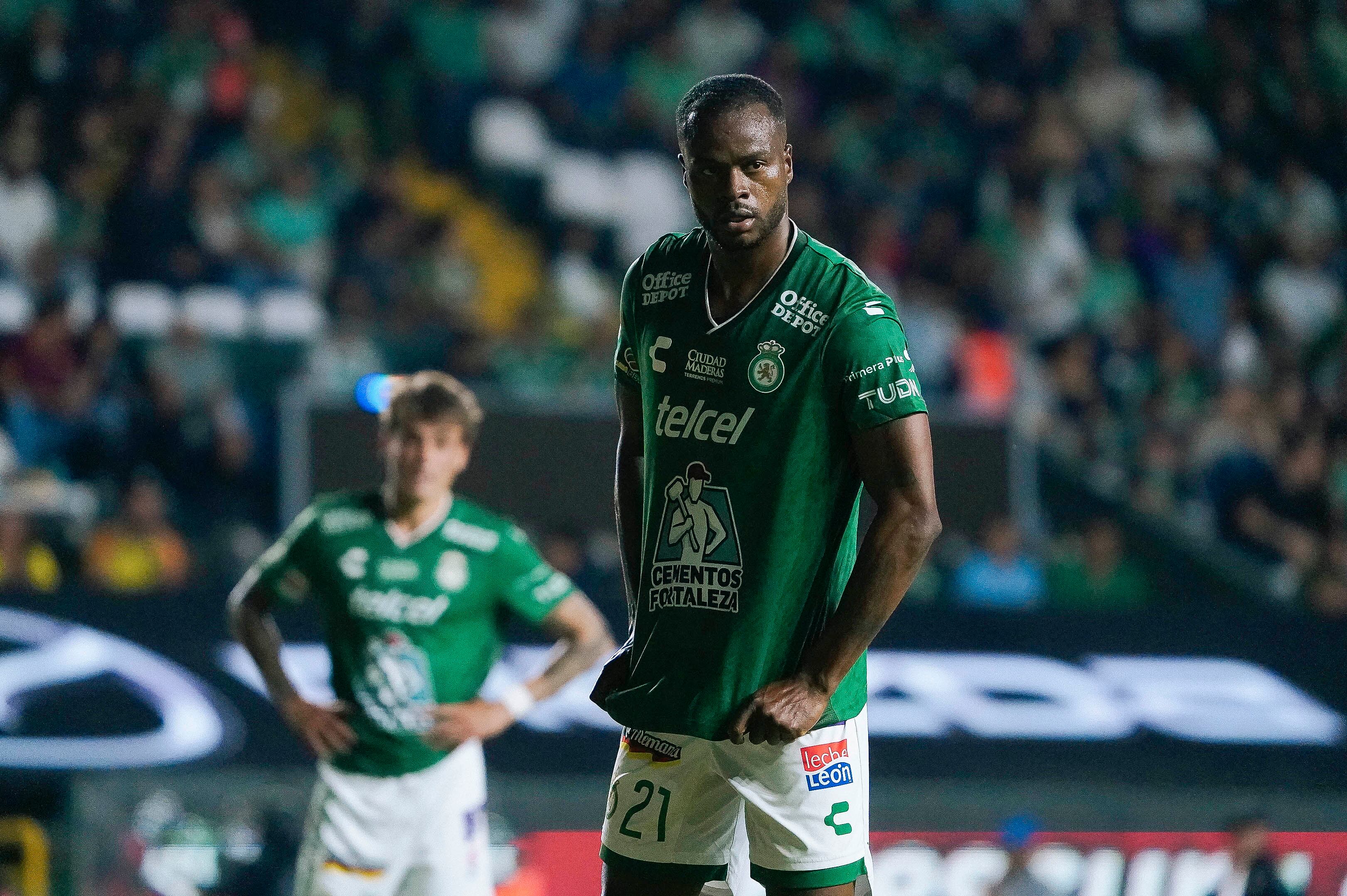 Stiven Barreiro, uno de los capitanes de León en la Liga MX.