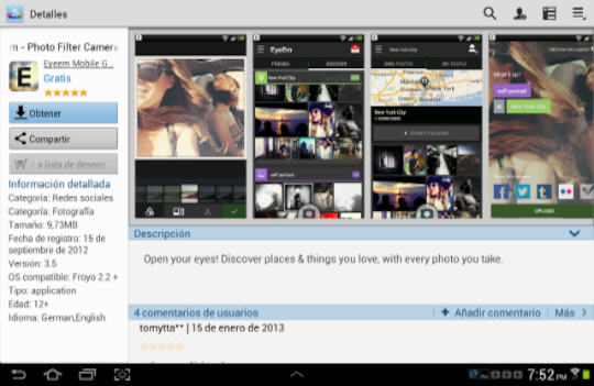 Con Photo Filter Camera, puede editar las fotos con pocos toques.