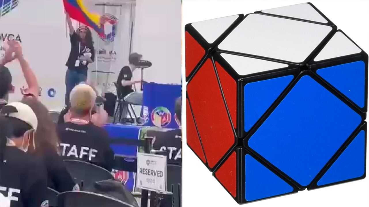 Alejandro Restrepo Echeverri, récord nacional, estuvo en el Rubik's WCA World Championship 2023.