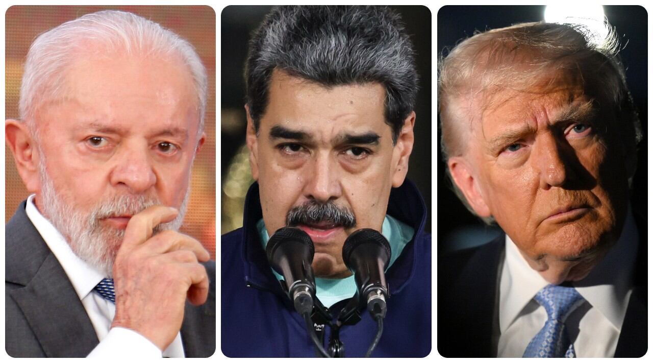 Lula da Silva, Nicolás Maduro y Donald Trump