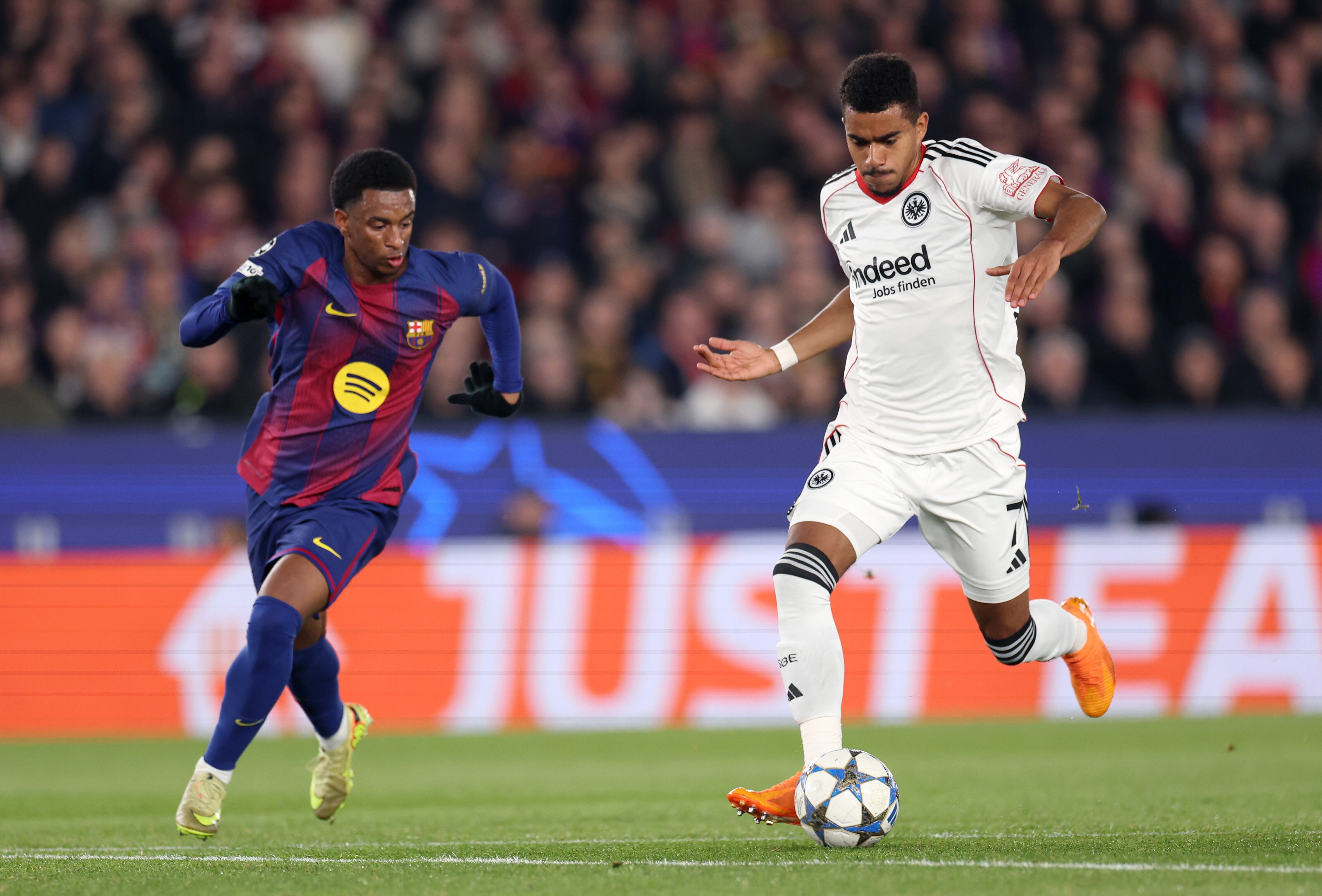 Partidazo entre Barcelona y Eintracht Frankfurt por la sexta fecha de la fase de liga en Champions.