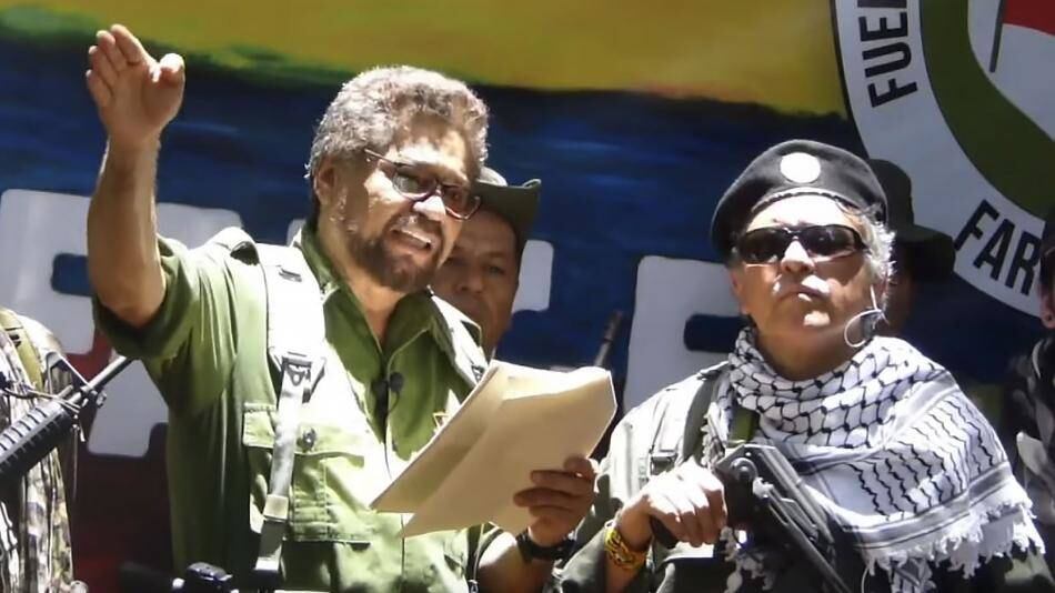 Marquéz y Santrich/ Imagen: Patallazo de video