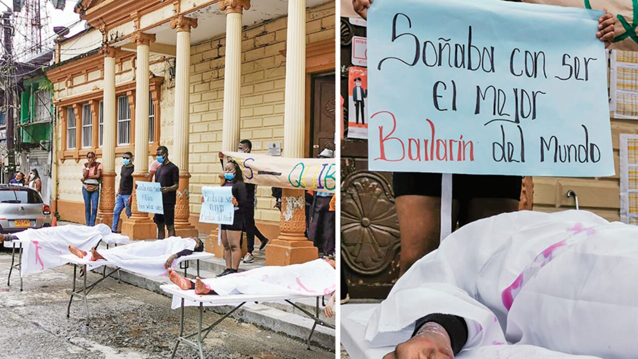 Los jóvenes en Quibdó levantaron su voz de protesta por el asesinato a machetazos y bala de tres niños. ¿Quién se duele por el Chocó?