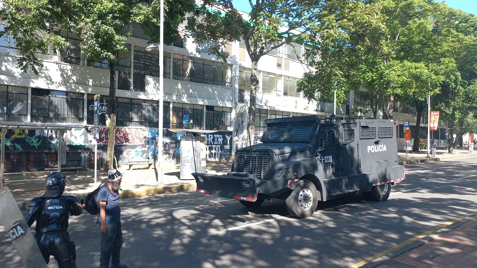 Disturbios Universidad Pedagógica