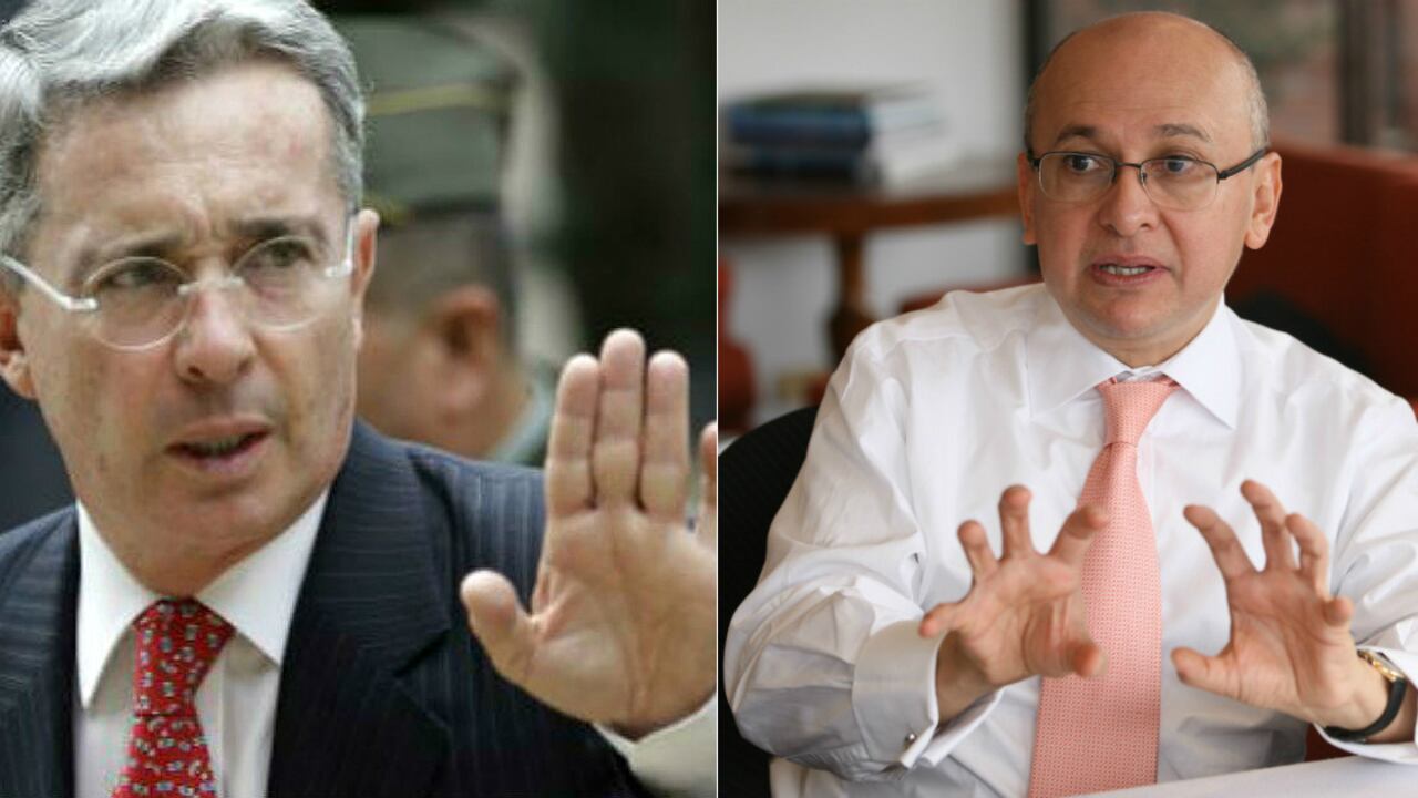 Uribe y Montealegre tienen posiciones distantes en cuanto al proceso de paz.