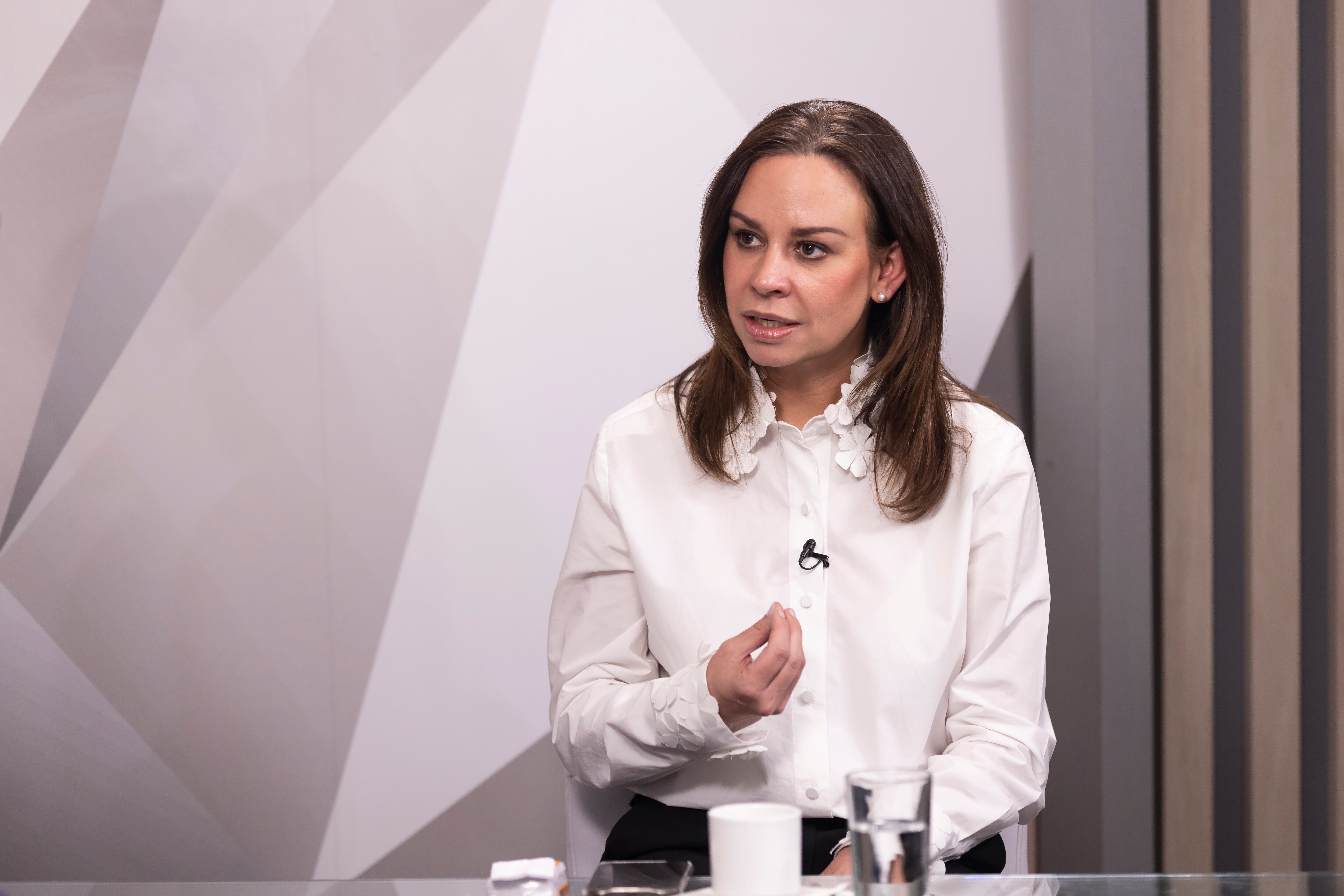 María Claudia Tarazona habló con SEMANA sobre su futuro en la política.