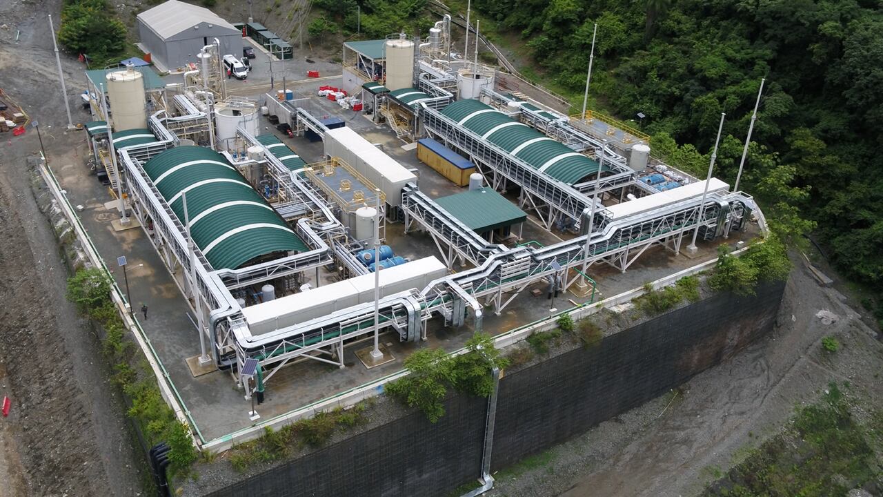 Planta de Tratamiento de Agua de la Mina Buriticá.