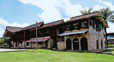 La Chorrera.
La Casa Arana,
antigua oficina
y residencia de
los caucheros,
albergará un lugar
de memoria.