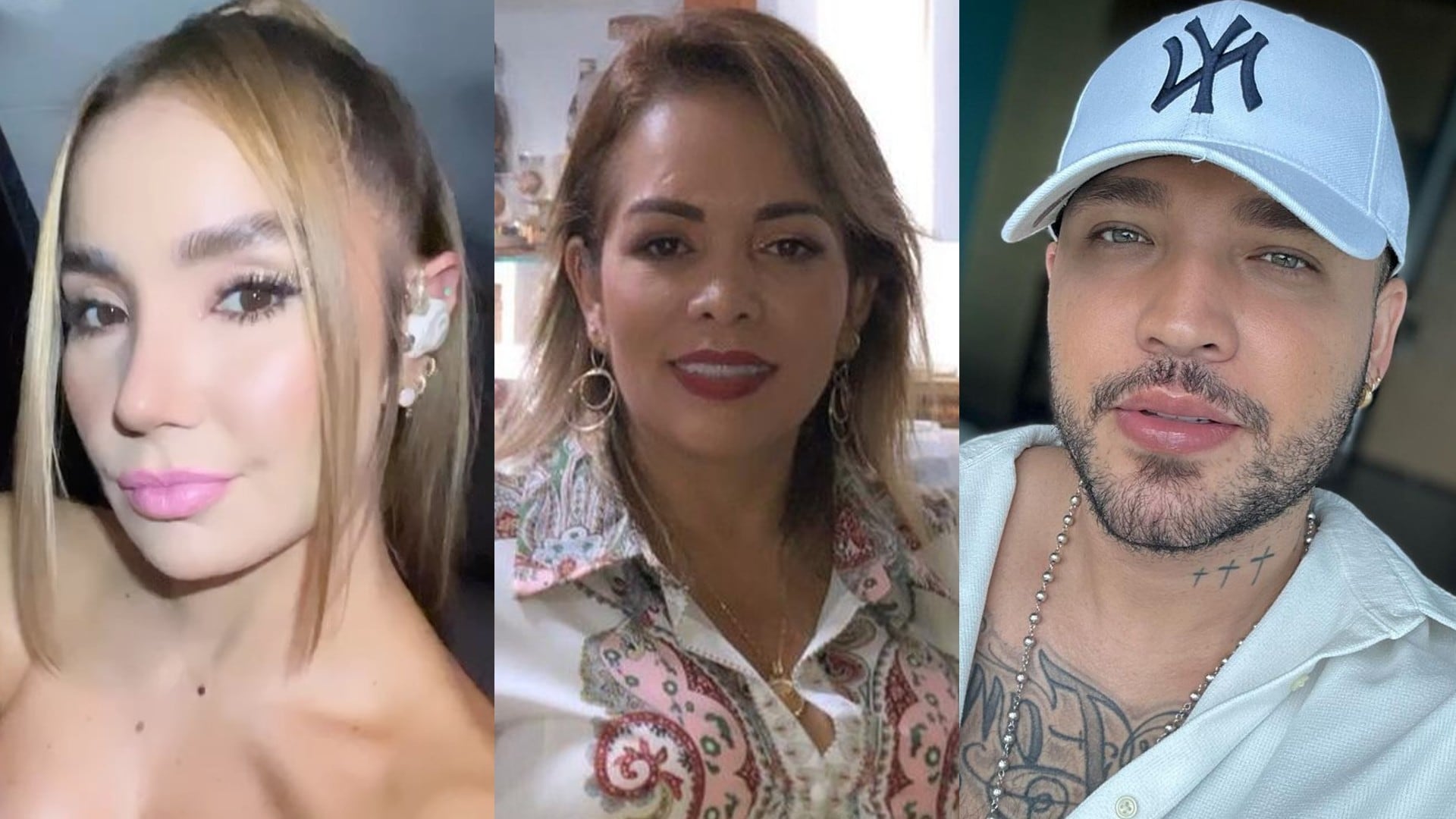 Paola Jara, Sandra Barrios y Jessi Uribe