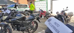 En los operativos se recuperaron nueve motocicletas.