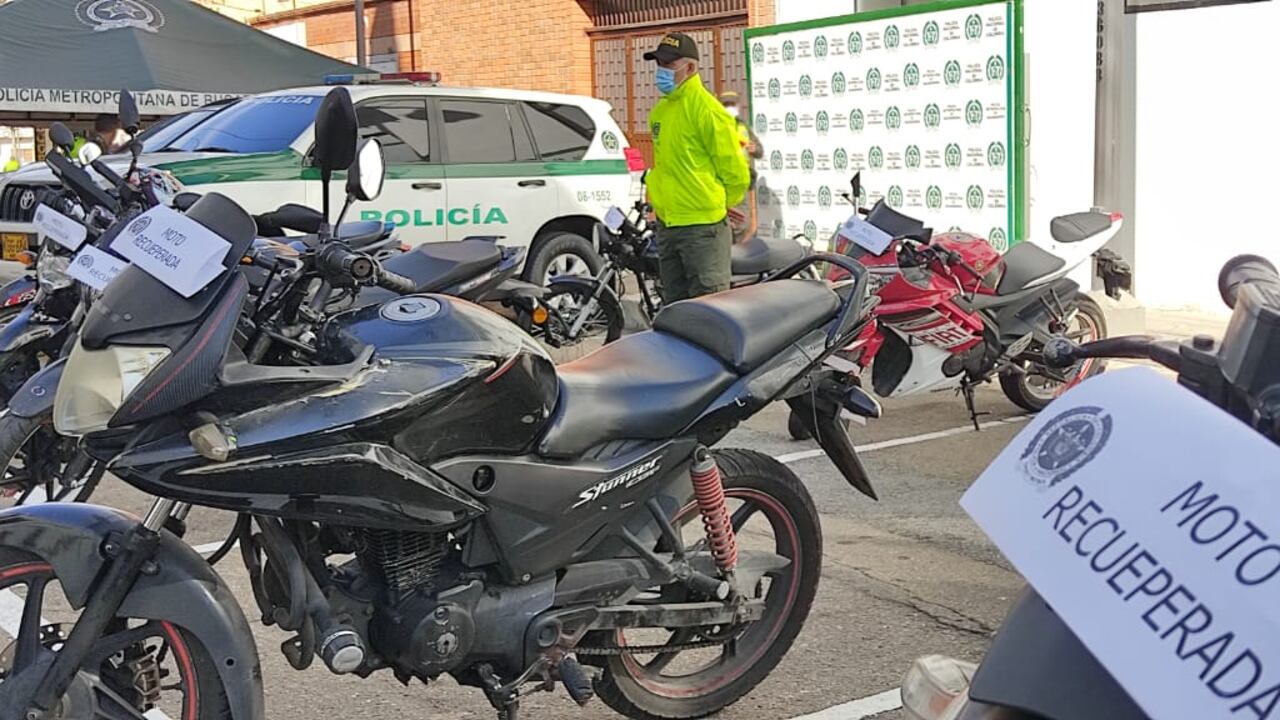 En los operativos se recuperaron nueve motocicletas.
