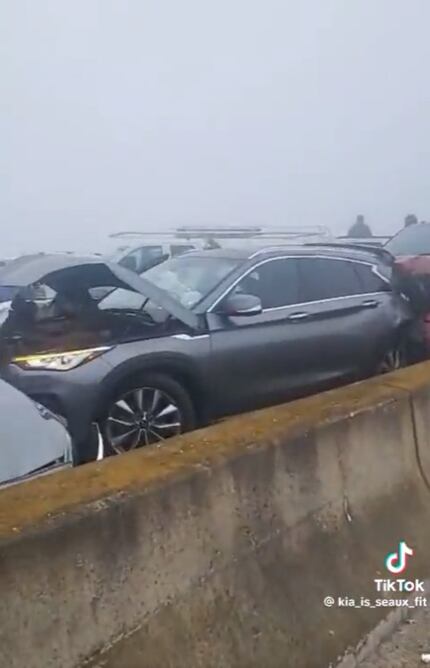 Más de 150 vehículos se vieron involucrados en el accidente en carreteras de Luisiana.