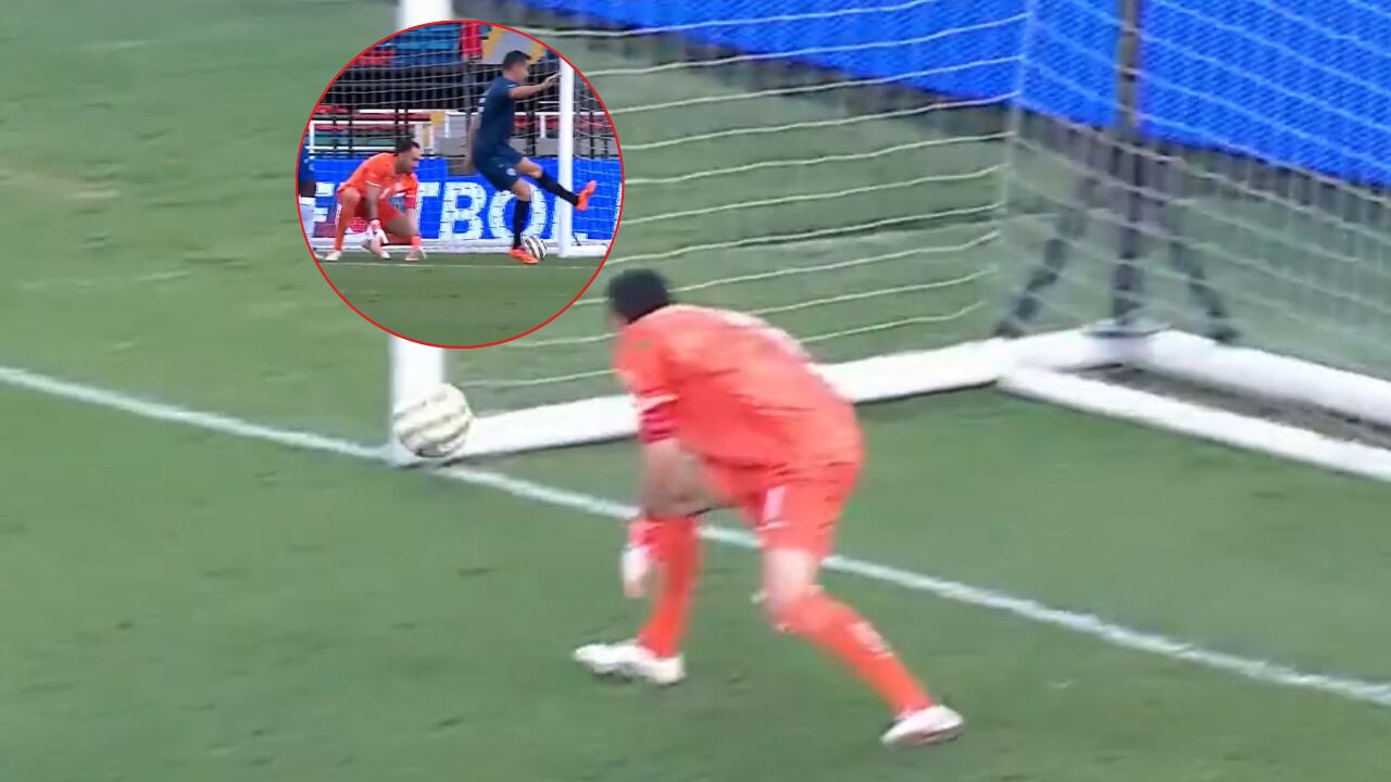 David Ospina fue señalado por los goles que le anotaron en el juego "Capitanes Legendarios", organizado por Mario Yepes