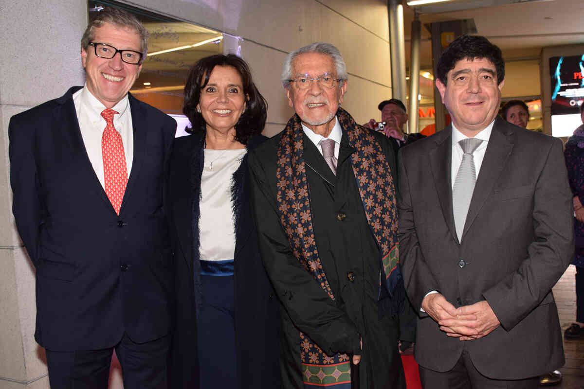 Camilo Ángel, Piedad Gómez, Pedro Gómez y Hernán Montoya. Foto: Alexandra Ruiz