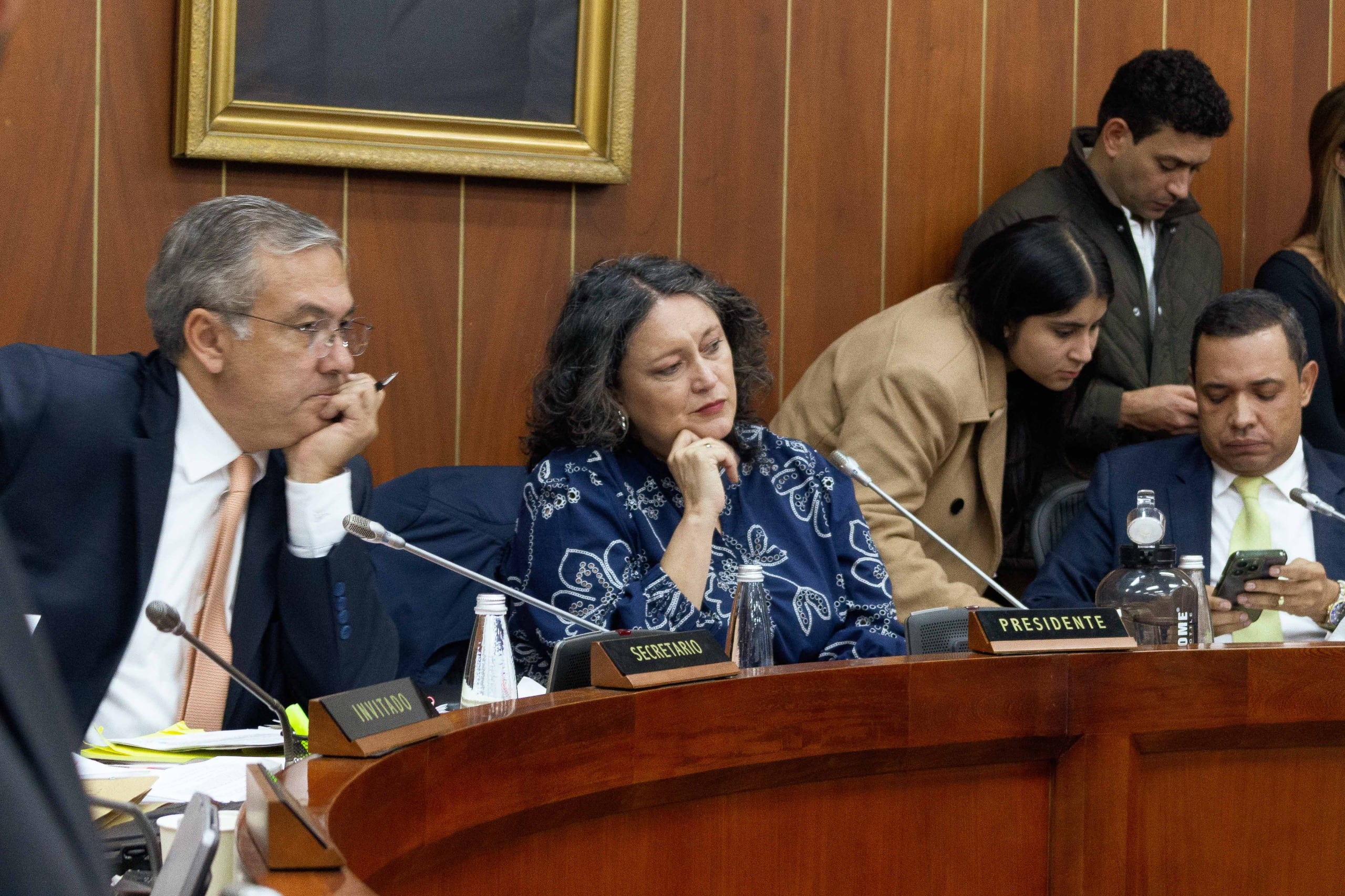 Debate de la reforma laboral en la Comisión Cuarta del Senado.