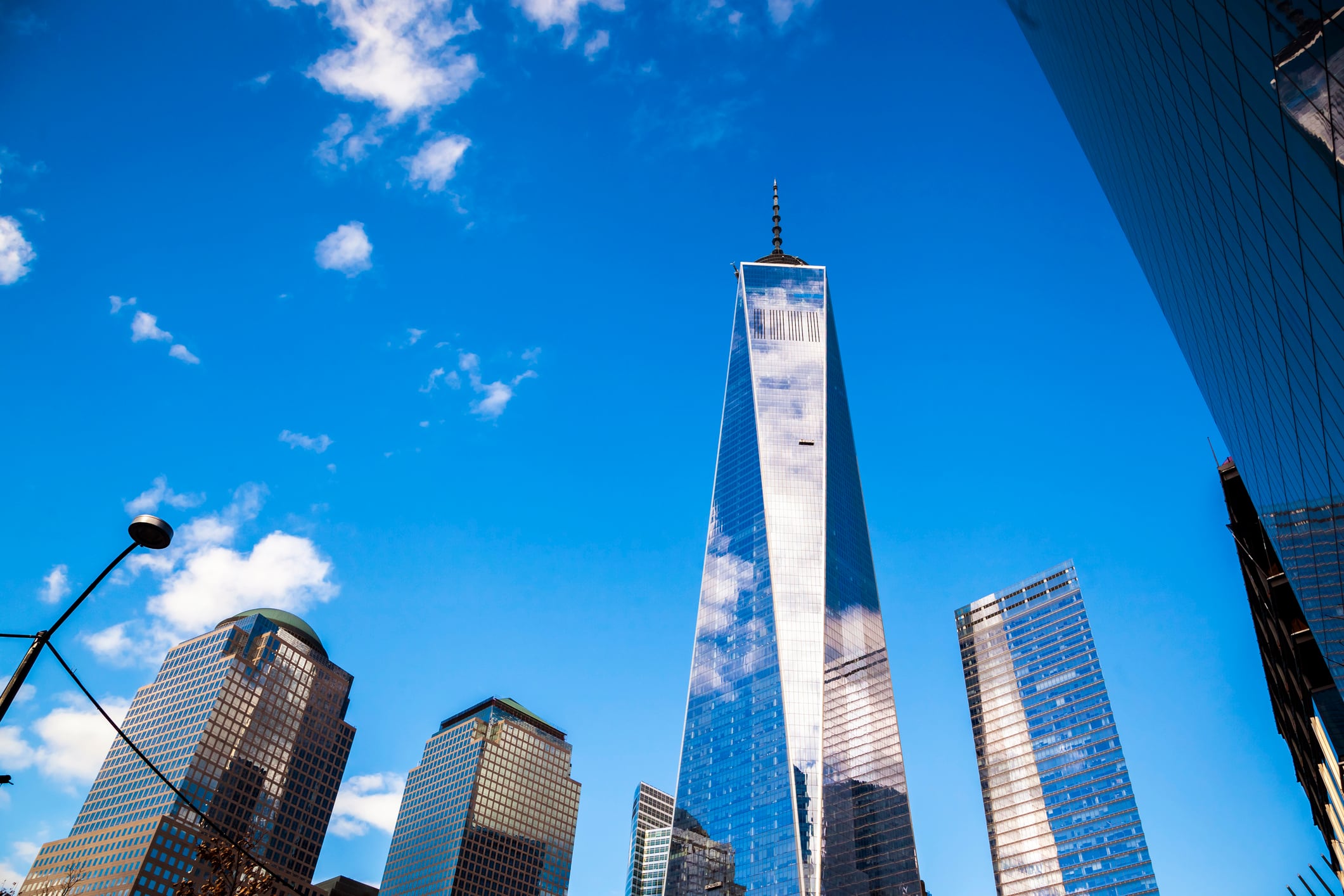 El edificio One World Trade Center, ubicado en Nueva York (Estados Unidos), sustituto de las Torres Gemelas