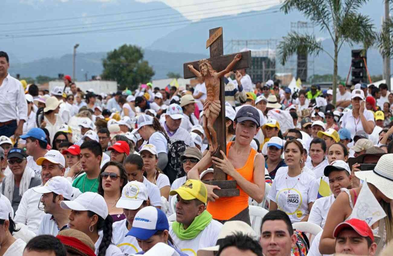 Devoción al máximo. Foto: León Darío Peláez