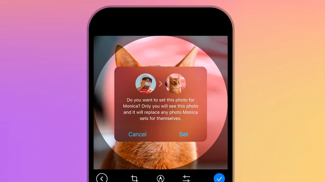 Telegram deja configurar fotos de perfil de usuario para sus contactos.