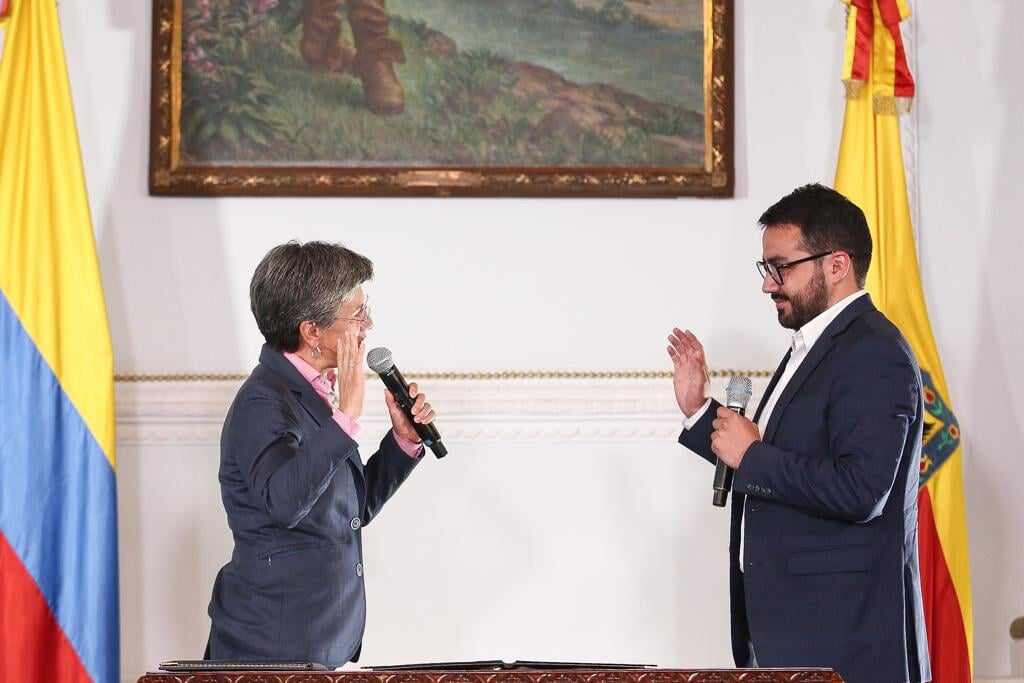 Anderson Sanabria, nuevo jefe de gabinete distrital