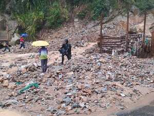 En Marmato son constantes las avenidas torrenciales y el arrastre de material, debido a que la actividad predominante en la localidad es la minería para la extracción de oro.