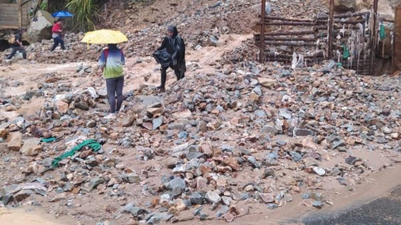 En Marmato son constantes las avenidas torrenciales y el arrastre de material, debido a que la actividad predominante en la localidad es la minería para la extracción de oro.