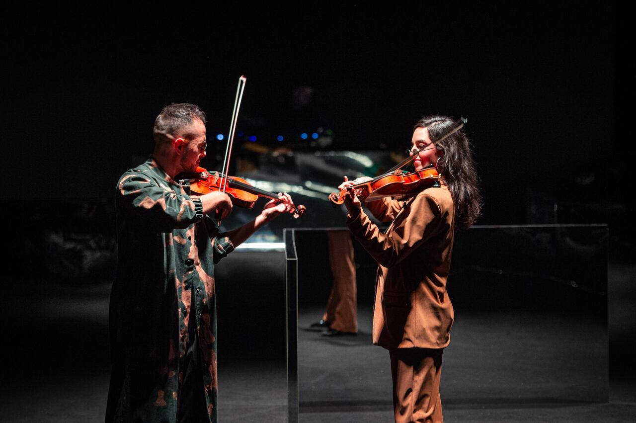 La diseñadora Francesca Sesana debutó en Colombiamoda 2025 con su colección 'La mia maniera'