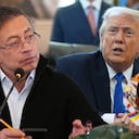 Presidente Gustavo Petro, presidente Donald Trump y Abelardo de la Espriella.