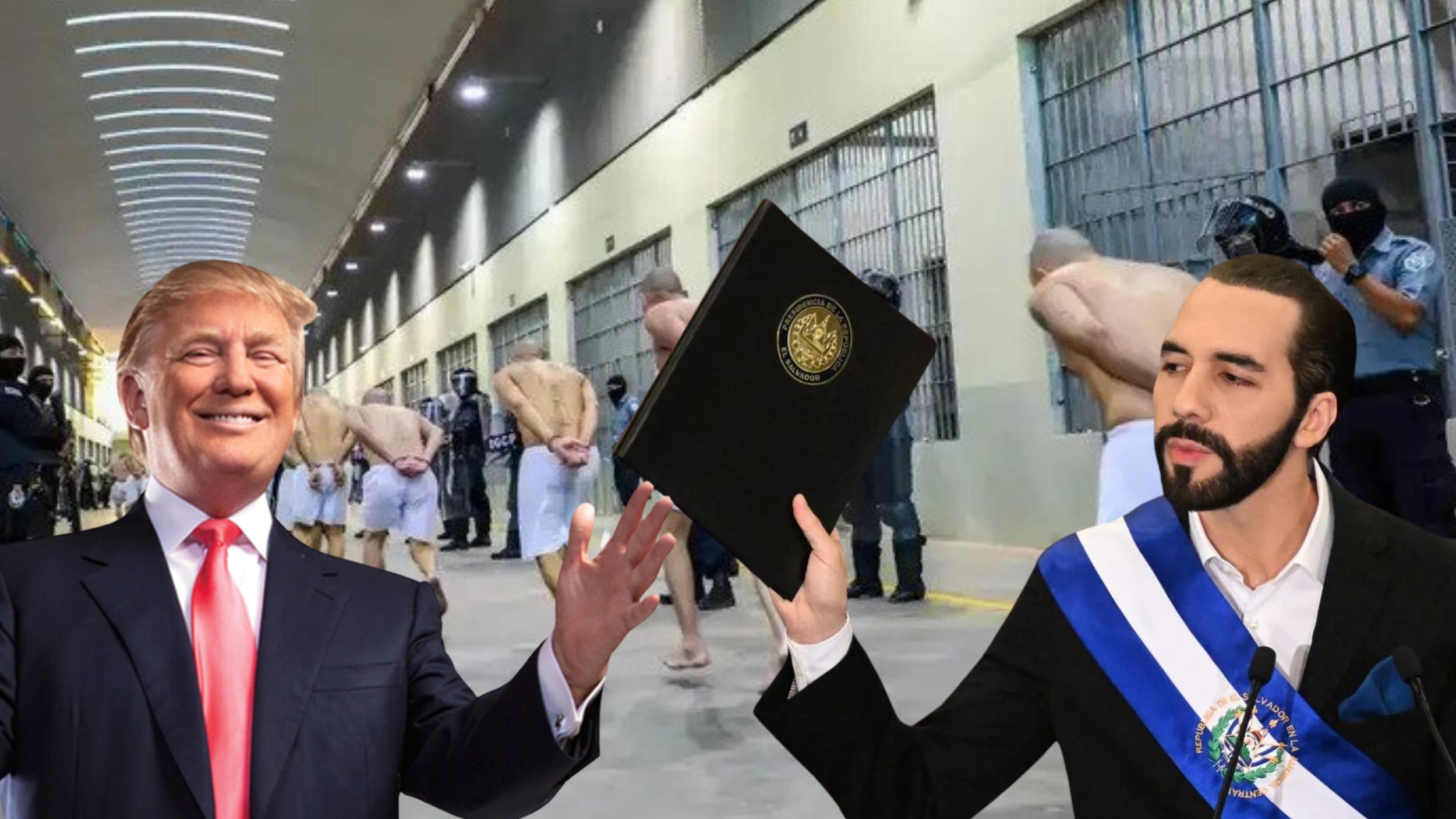 El presidente Nayib Bukele ofrece cárceles de El Salvador para criminales de EE.UU.