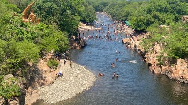 Río Guatapurí es uno de los atractivos turísticos de Valledupar